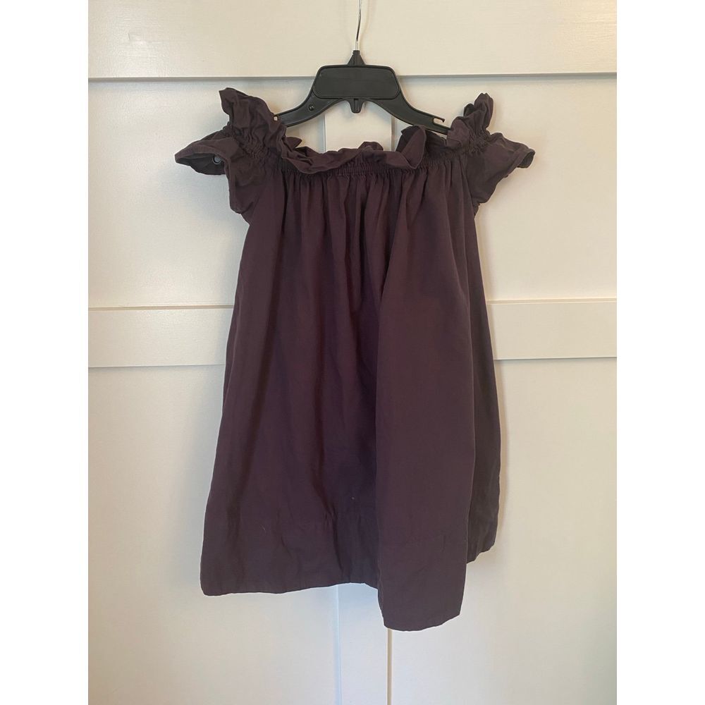 Free People Sophie Off The Shoulders Mini Dress Night Bloom/Purple Women's XS
